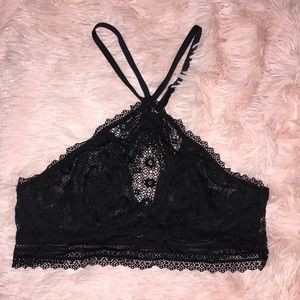Victoria’s Secret Black Lace Bralette size M